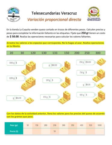 Variación proporcional