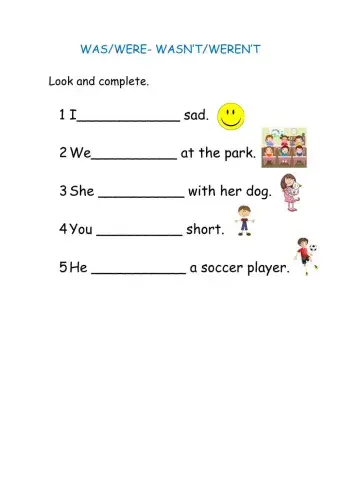 Was-were-wasn't-weren't