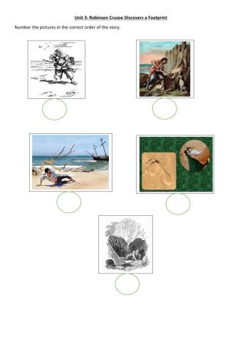 Robinson Crusoe Discovers a Footprint