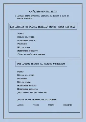 Análisis sintáctico