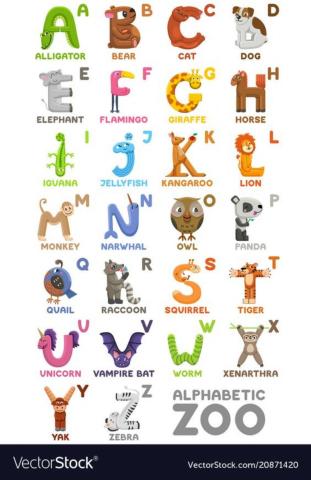 Animal alphabet