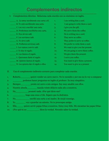 Span 3 complementos indirectos 2