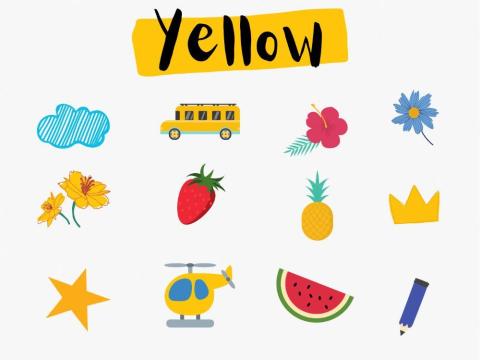 Color yellow