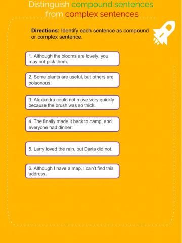 Compound and Complex Sentences (2)