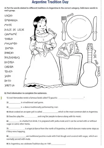 Tradition Day in Argentina