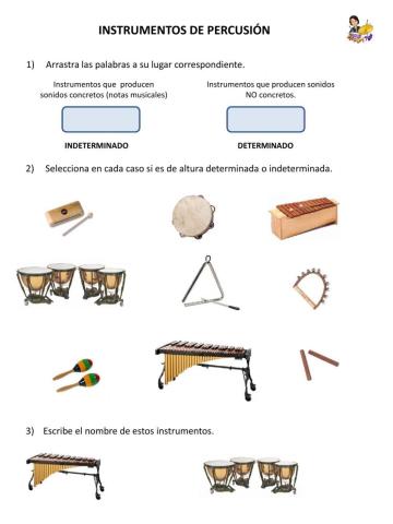 Instrumentos de Percusión