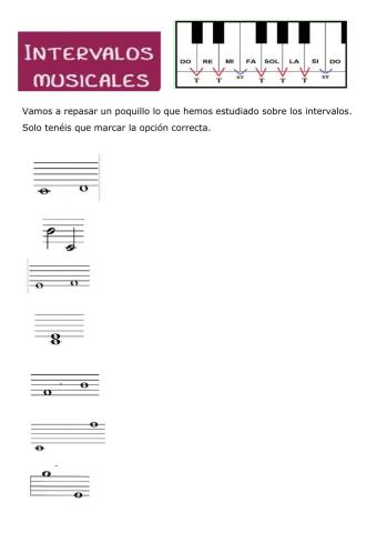 Intervalos musicales