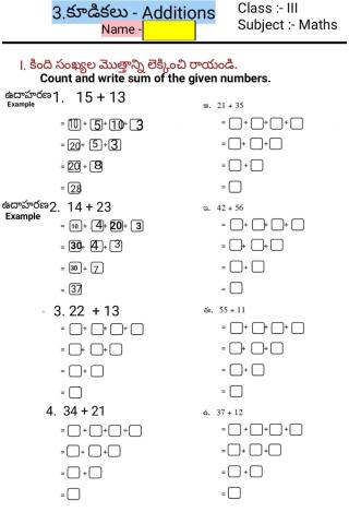 3rd-MATHS-WS-3-4-BY MAHESH MACHARLA