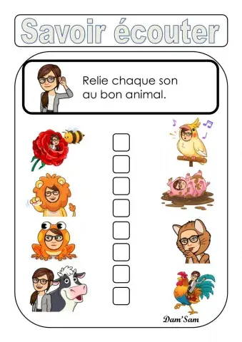 Les sons des animaux