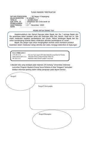 LKPD Tema 4 ST.3 PB.1 Kelas 6