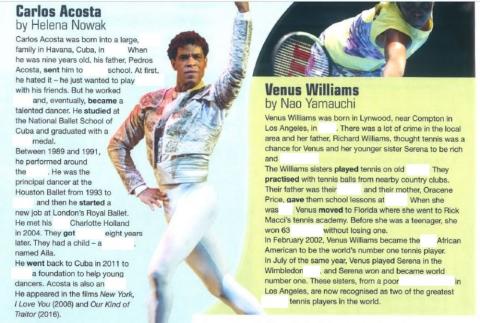 Find the missing words.