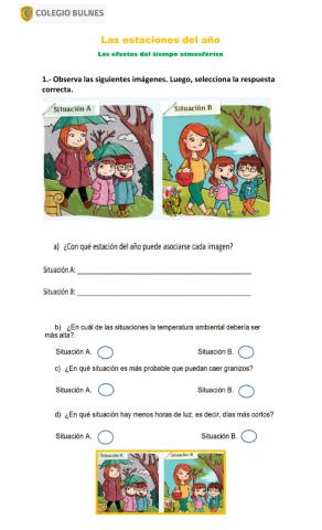 Las estaciones del año