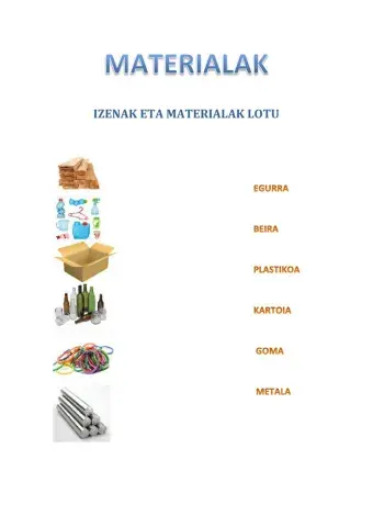 Materialak