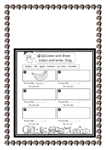 Song: Do you like...? Kid's Box 1 - Unit 12