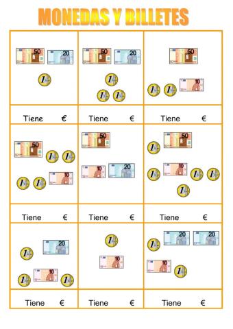 Monedas y billetes 1