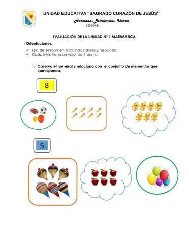 Evaluación matematica