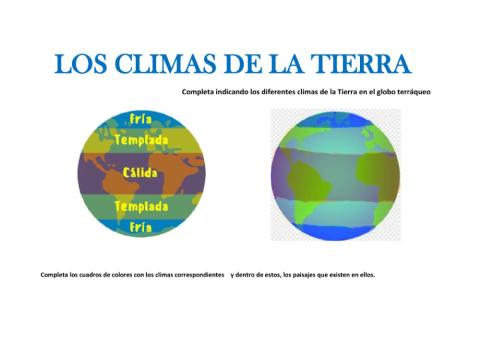 Los climas de la Tierra