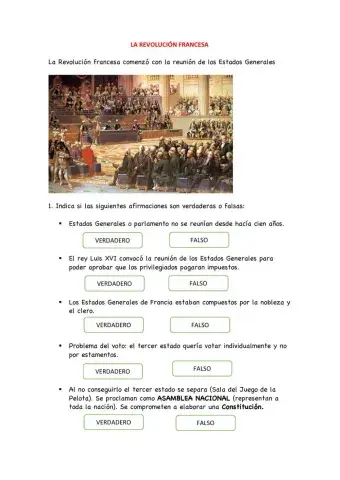 Revolución francesa: Estados Generales