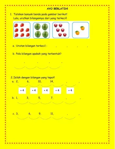 Pola Barisan Bilangan