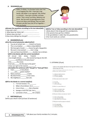 QUIZ 1 FOR 9TH GRADES