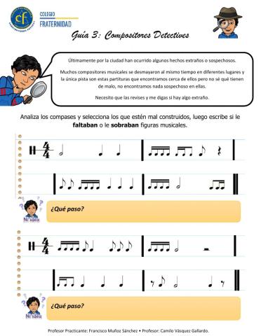 Guía: Compositores Detectives