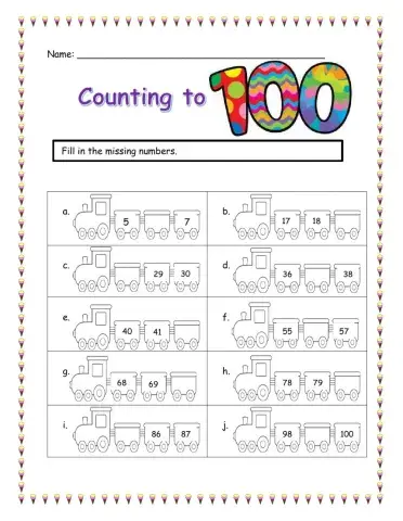 Counting to 100