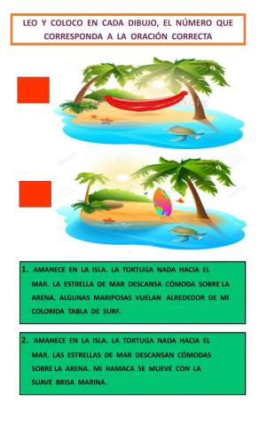 Lectura de imágen y texto