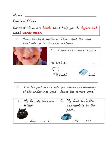 Context Clues - Intro