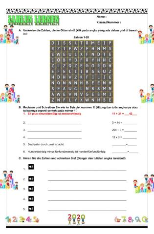 LKPD Zahlen