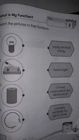 Function of electric components