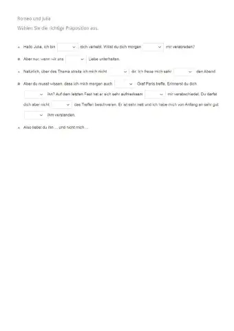 Verben mit Präpositionen