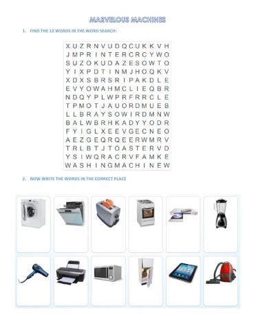 Machines in the house