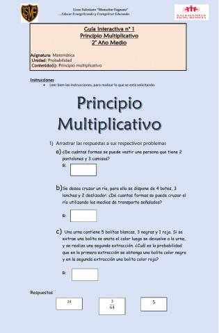 Principio Multiplicativo