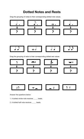 Dotted Notes and Rests