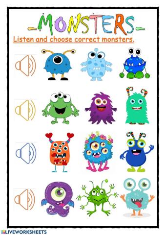 Body parts - Monsters