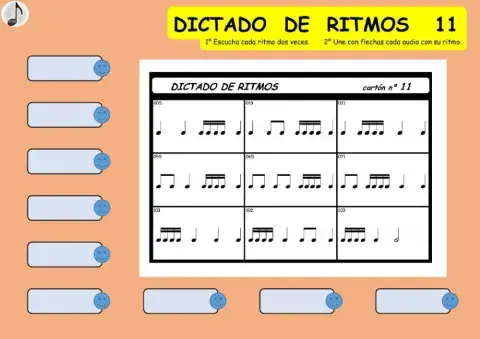 DICTADO DE RITMOS 11