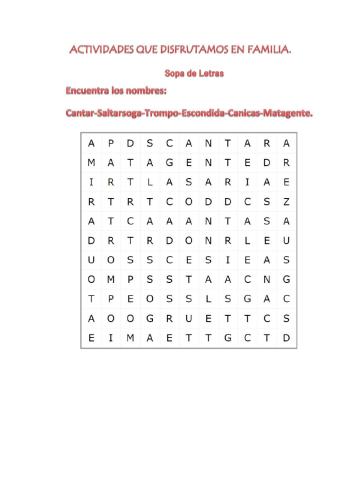 Juegos tradicionales