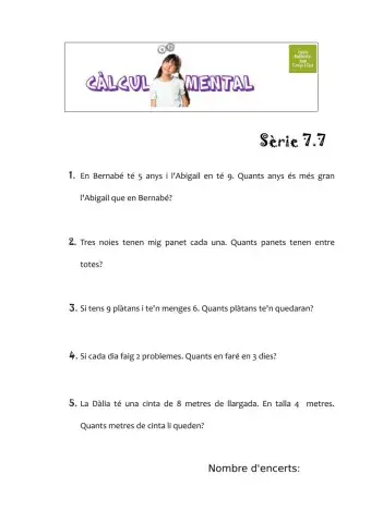 Problemes del quinzet 7.7