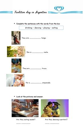 Tradition day in Argentina