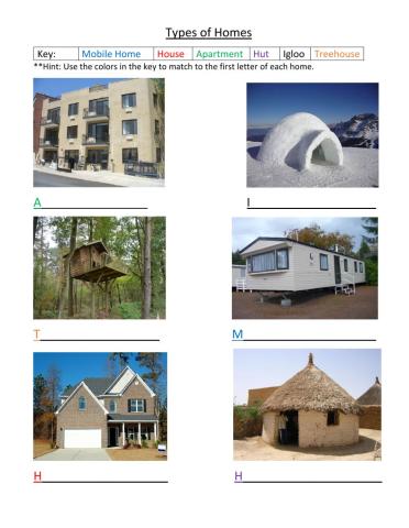 Types of Homes