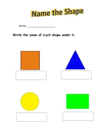 Name the shapes