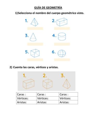 Cuerpos geométricos
