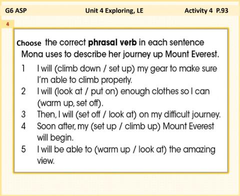 Reading Comprehension