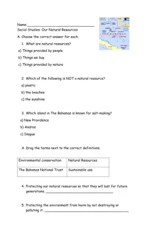 Our Natural Resources