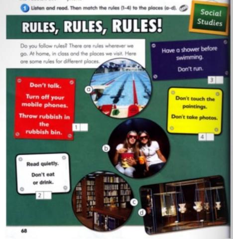 Rules, rules , rules