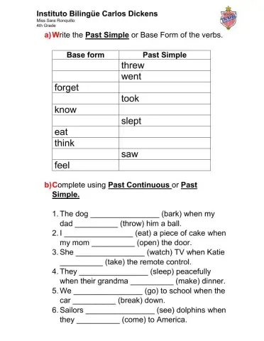 Grammar Practice - November 11th