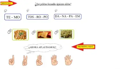 Conciencia Silábica nivel de desafío