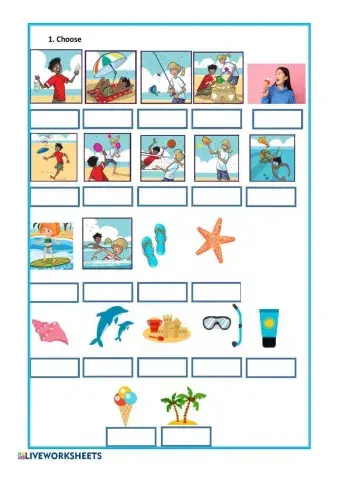 Year 2: At the Beach (byTeacherHazirah)