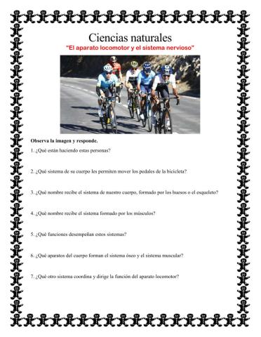 El aparato locomotor y el sistema nervioso