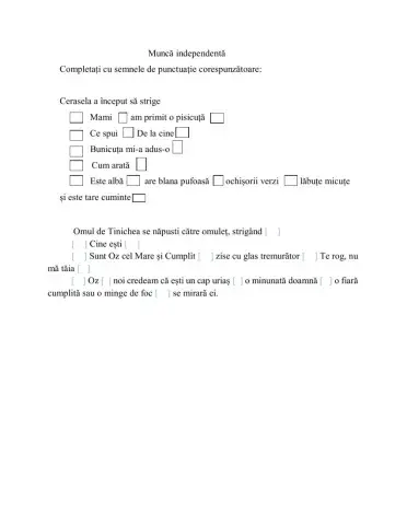 semne de punctuație